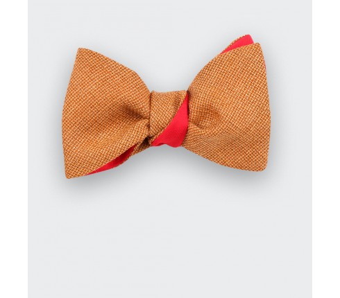 Mustard Mesh Kid Bow Tie - Cinabre Paris