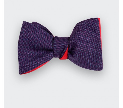 Noeud Papillon Enfant Maille violet - Cinabre Paris