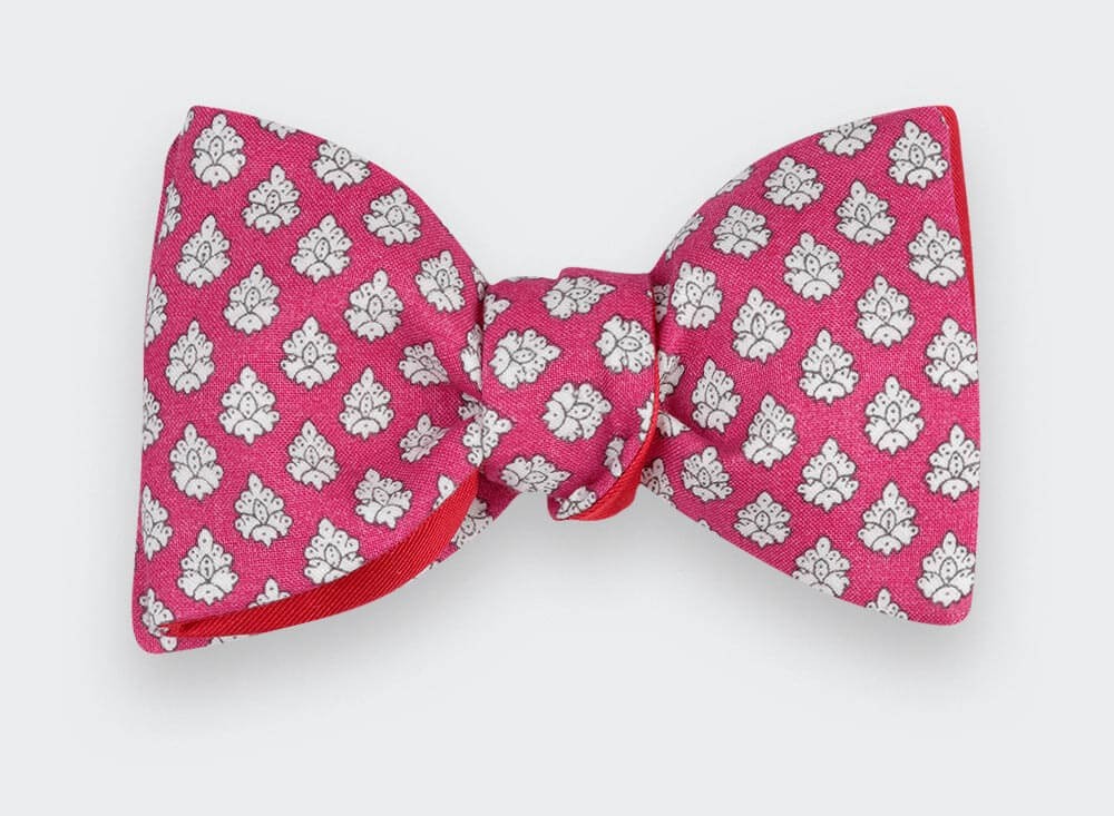 Pink Provence Kid Bow Tie - Handmade by Cinabre Paris