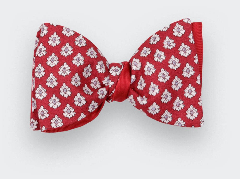 Red Provence Kid Bow Tie - Handmade by Cinabre Paris