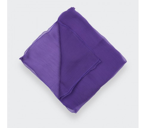 Pochette Voile Violet - Cinabre Paris