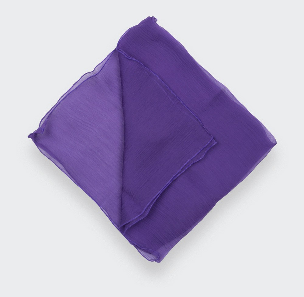 Pochette Voile Violet - Cinabre Paris