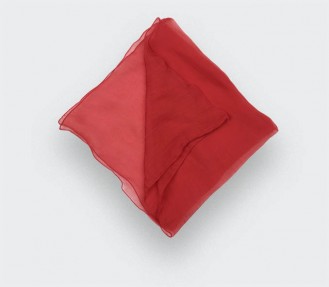 Pochette Voile Rouge - Cinabre Paris