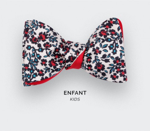 Cinabre Flowers Kid Bow Tie