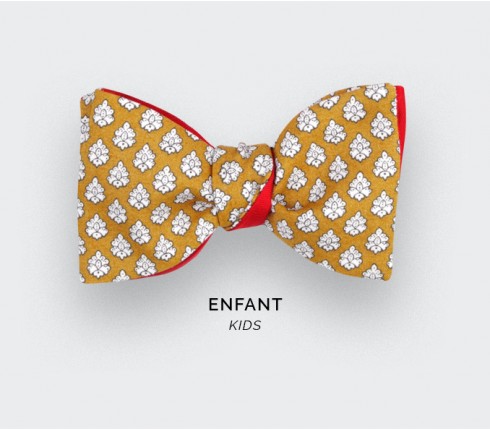 Yellow Provence Kid Bow Tie - Handmade by Cinabre Paris