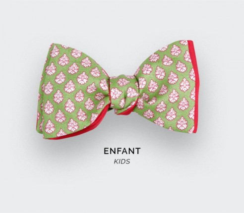 Green Provence Kid Bow Tie - Cinabre Paris