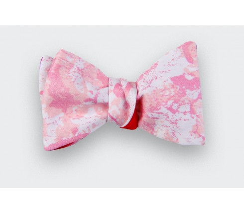 Pink milky way bow tie - Cinabre Paris