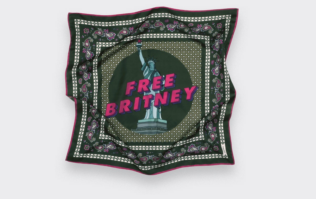 Bandana Free Britney - Cinabre Paris