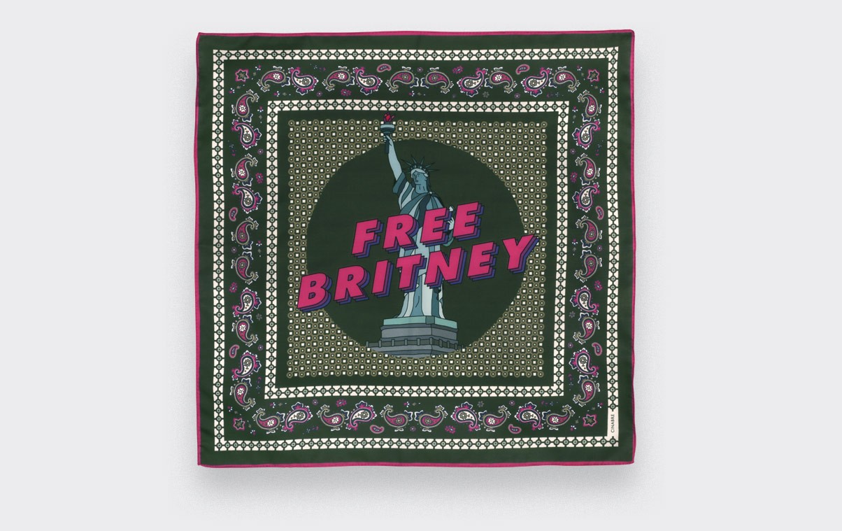 Bandana Free Britney - Cinabre Paris