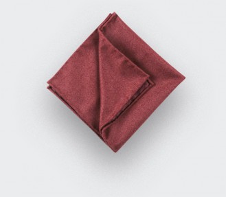 CINABRE Paris - Pochette - Flanelle Rouge - Fait Main