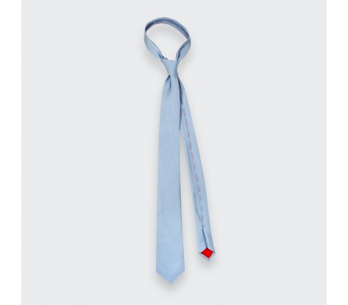 Light Blue Faille Tie - Cinabre Paris