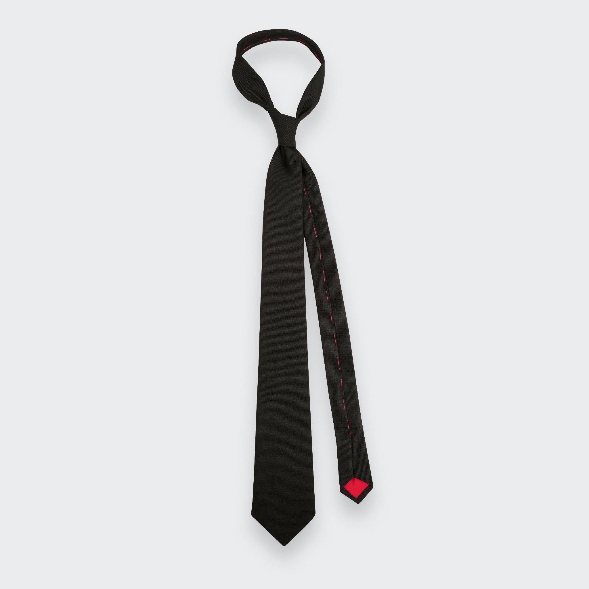 Black Faille Tie - Cinabre Paris