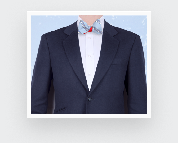 Sky blue Club Bow Tie - Cinabre Paris