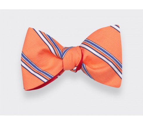 Noeud papillon Club Orange - CINABRE Paris - Made in France