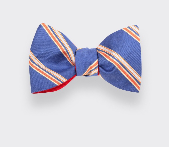 Royal Blue Club Bow Tie - Cinabre Paris