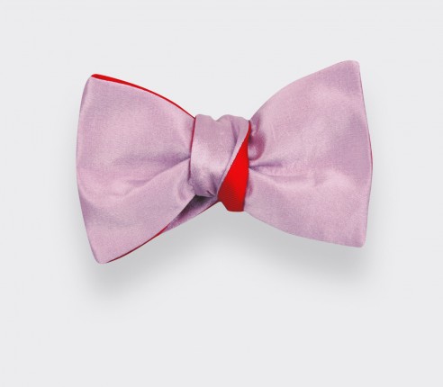 Purple Silk Bow Tie - Cinabre Paris