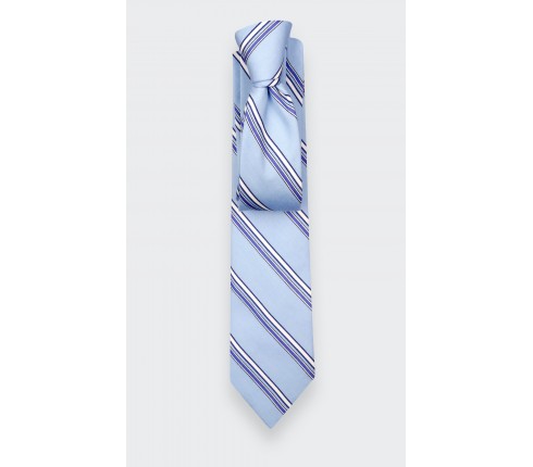 Sky Blue Club Tie - Cinabre Paris