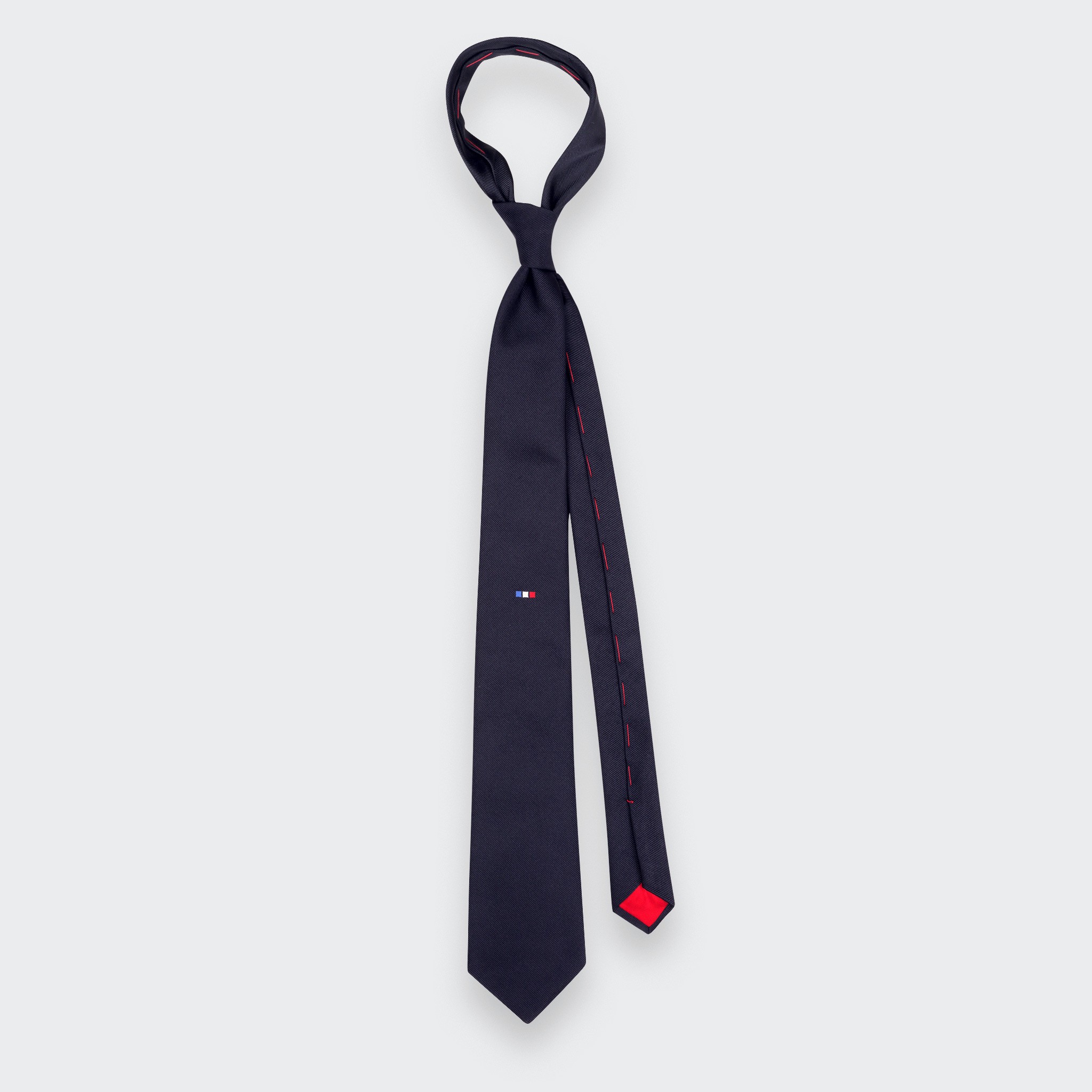 French Flag Tie - Cinabre Paris