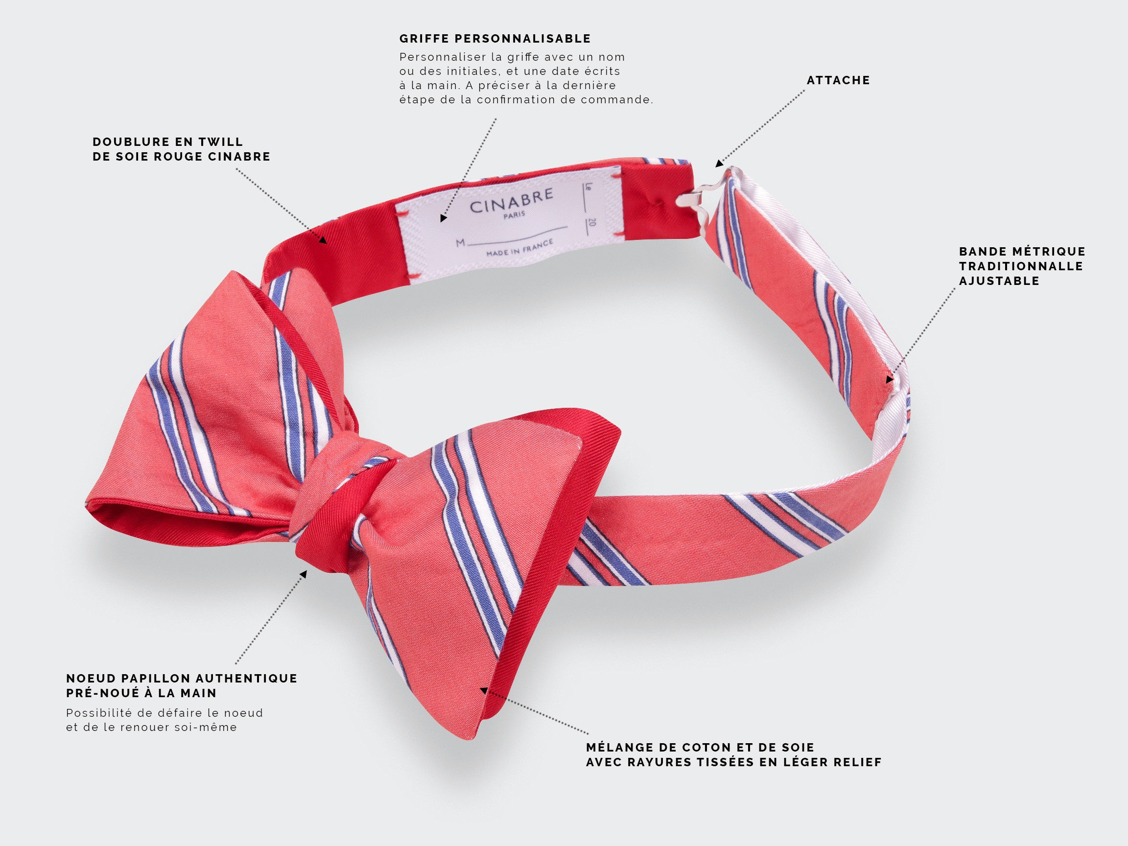 Coral Club Bow Tie - Cinabre Paris