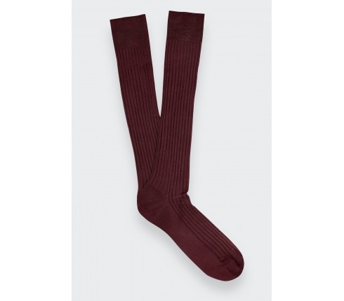 Burgundy Socks