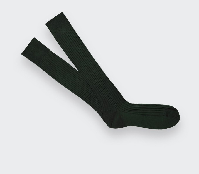 Dark green socks - Cinabre Paris