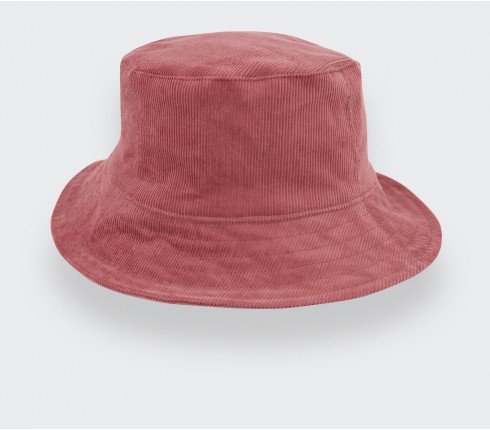 Pink Velvet Bucket Hat - Made in France - Cinabre Paris