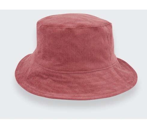 Pink Velvet Bucket Hat - Made in France - Cinabre Paris