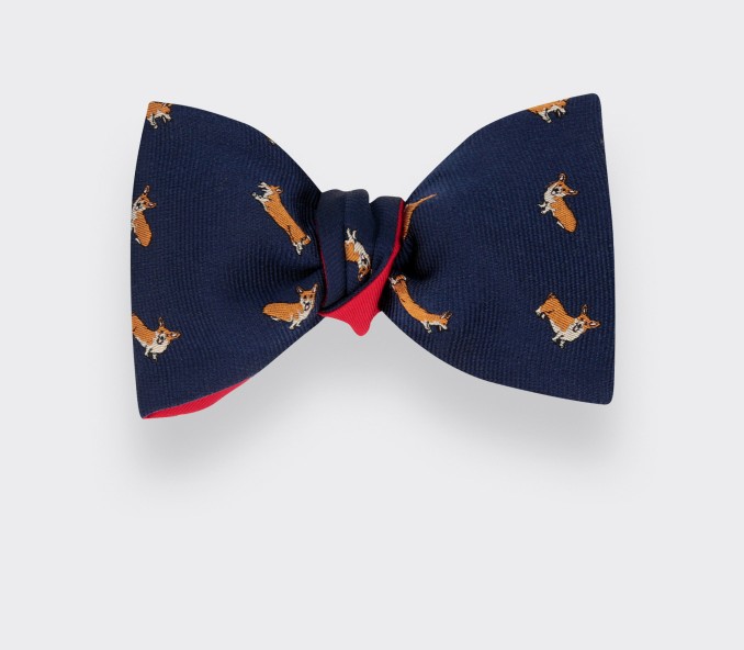 "The Corgis" Bow Tie - Cinabre Paris