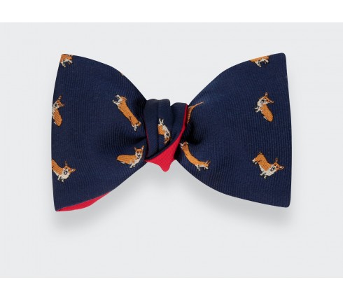 "The Corgis" Bow Tie - Cinabre Paris