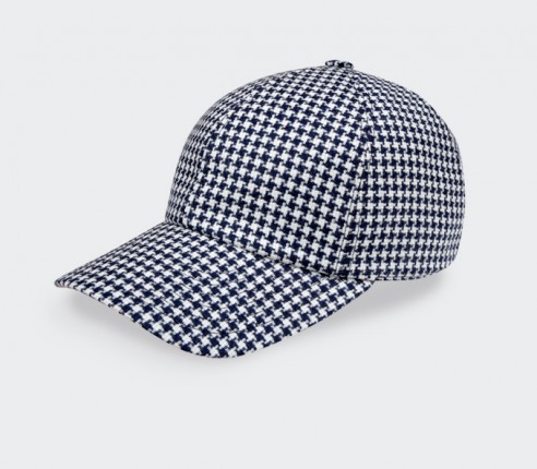 Casquette Pied de Poule n°2 Made in France - Cinabre Paris