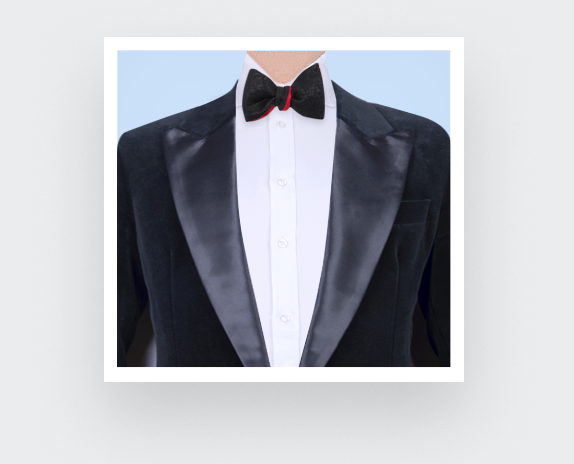 Black mirror Bow Tie - Cinabre Paris