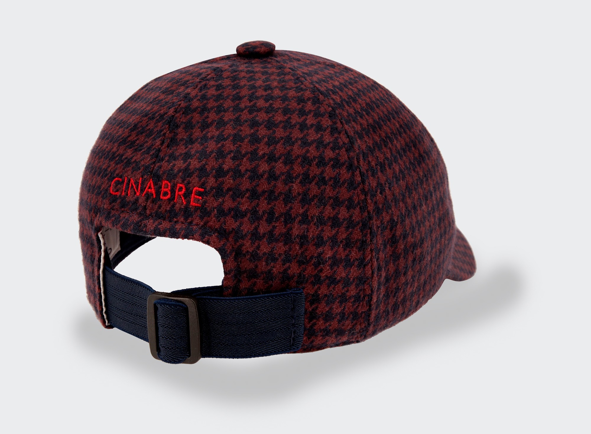 Cinabre Paris n°3 Houndstooth Cap - Made in France