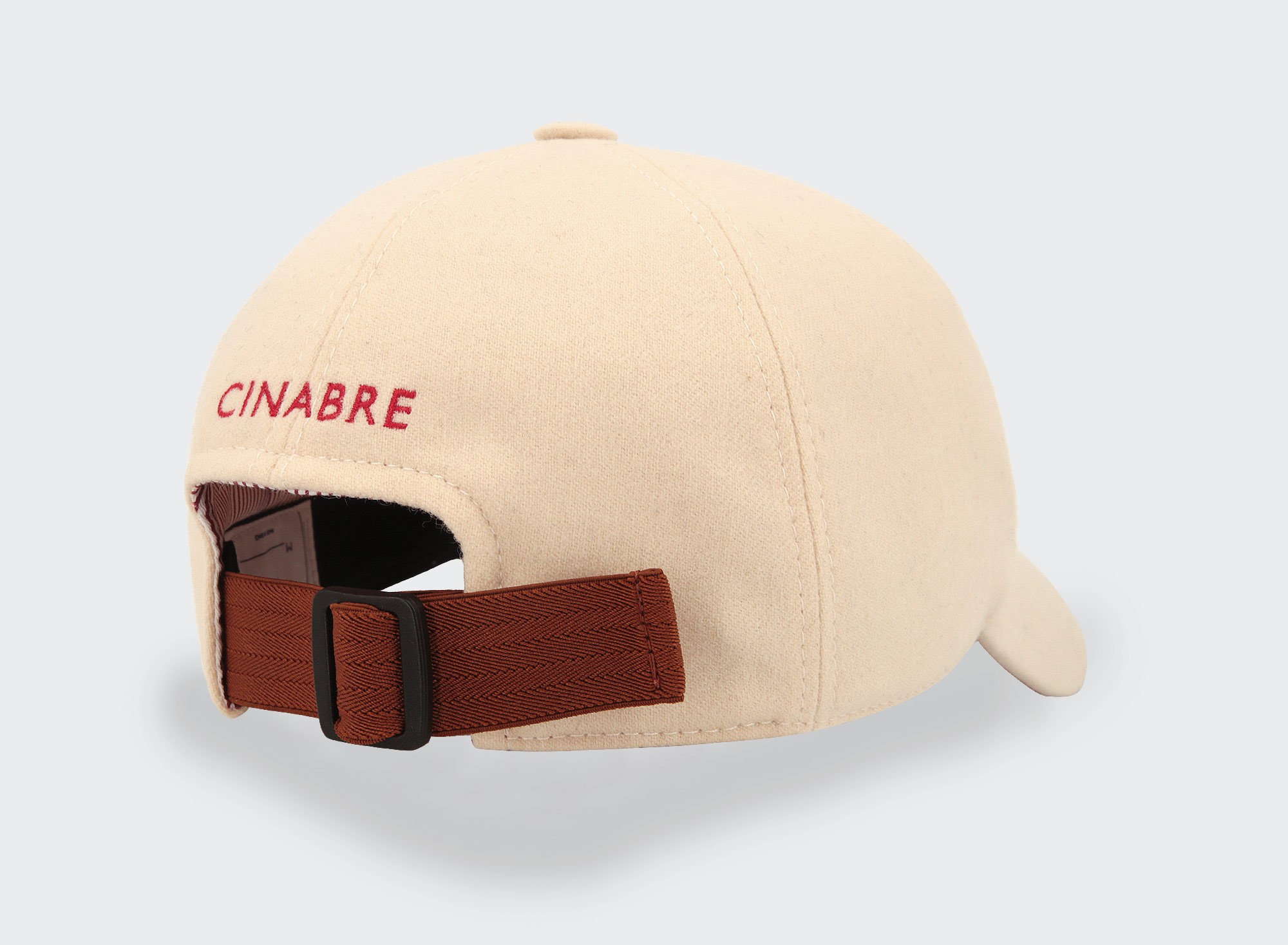 Casquette Flanelle n°2 Cinabre Paris - Made in France