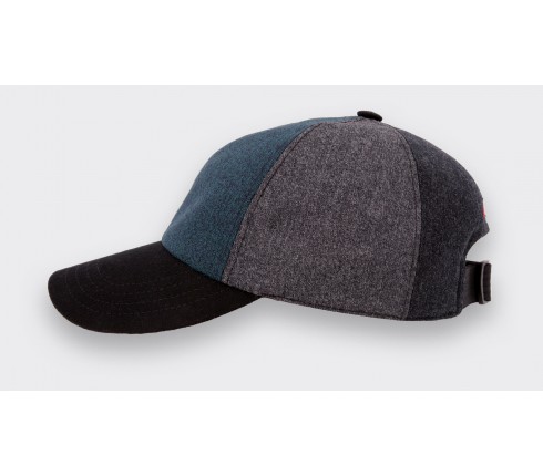 Cinabre Paris N°1 Flanel cap - Made in France