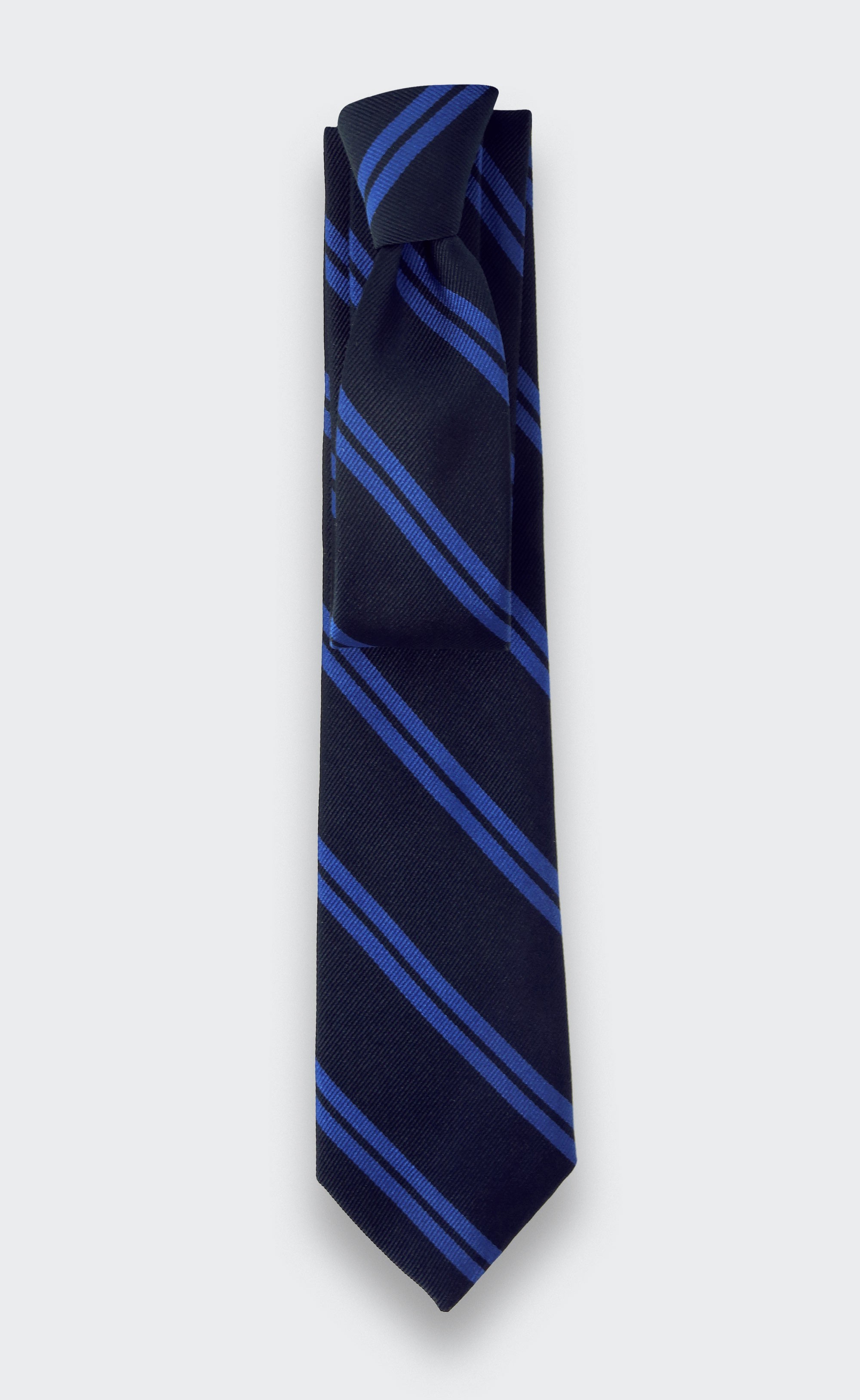 Navy blue and blue Club Tie - Cinabre Paris