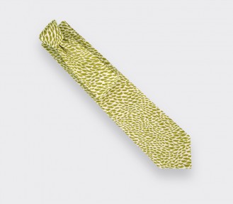 Green Plumettes Tie