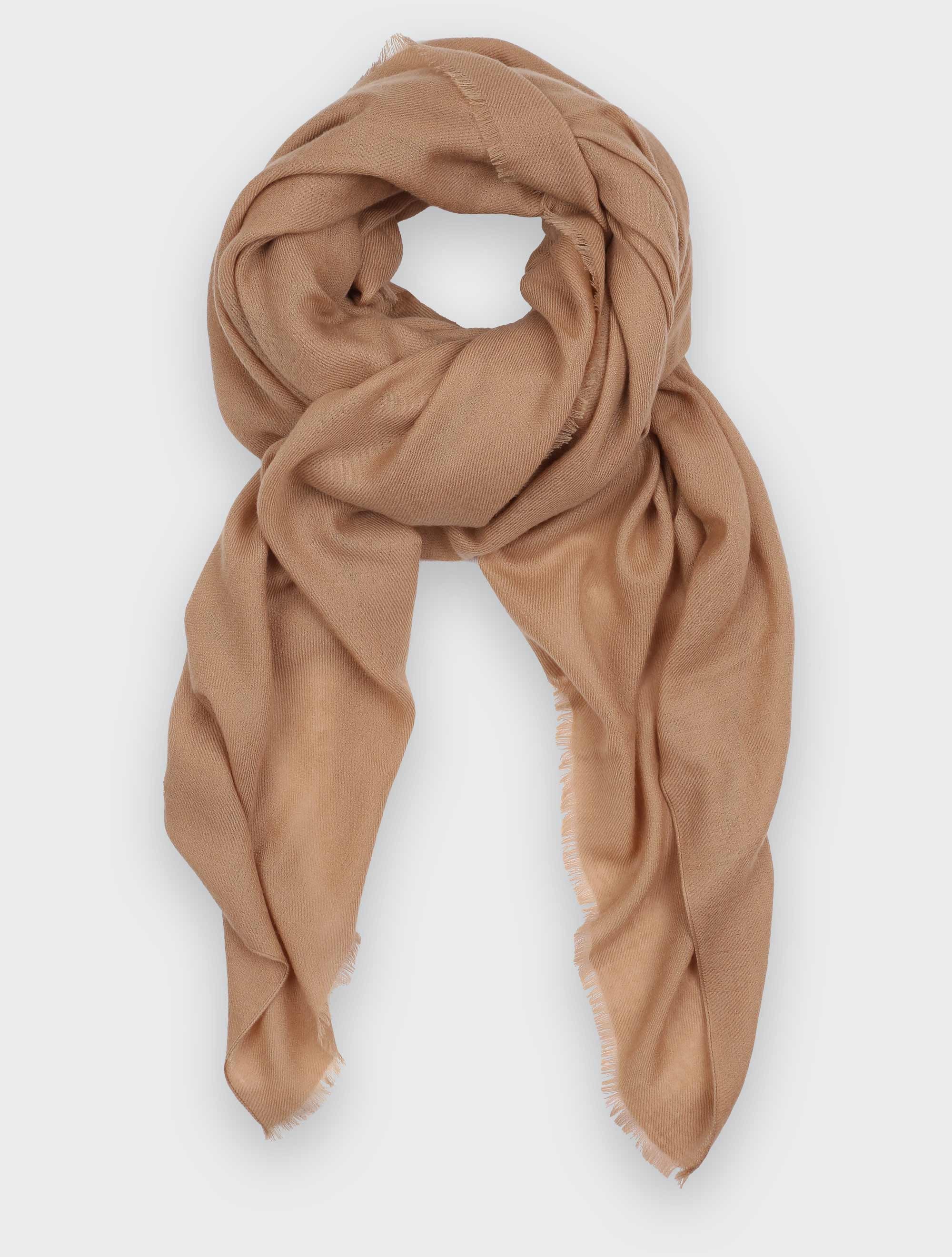 Camel Cashmere Giant Stole - Cinabre Paris