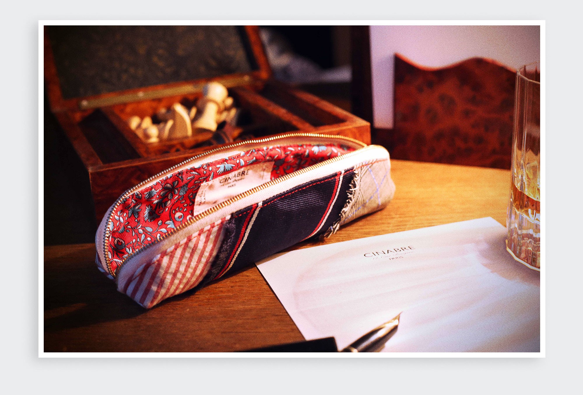 Trousse Club - Cinabre Paris - Made in France