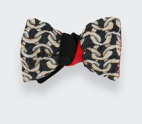 Buckle Couture Bow Tie - Cinabre