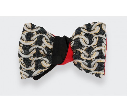 Buckle Couture Bow Tie - Cinabre