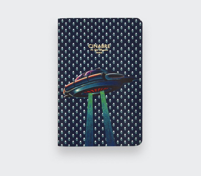 Grand Pan Blue Pocket Notebook - Cinabre Paris