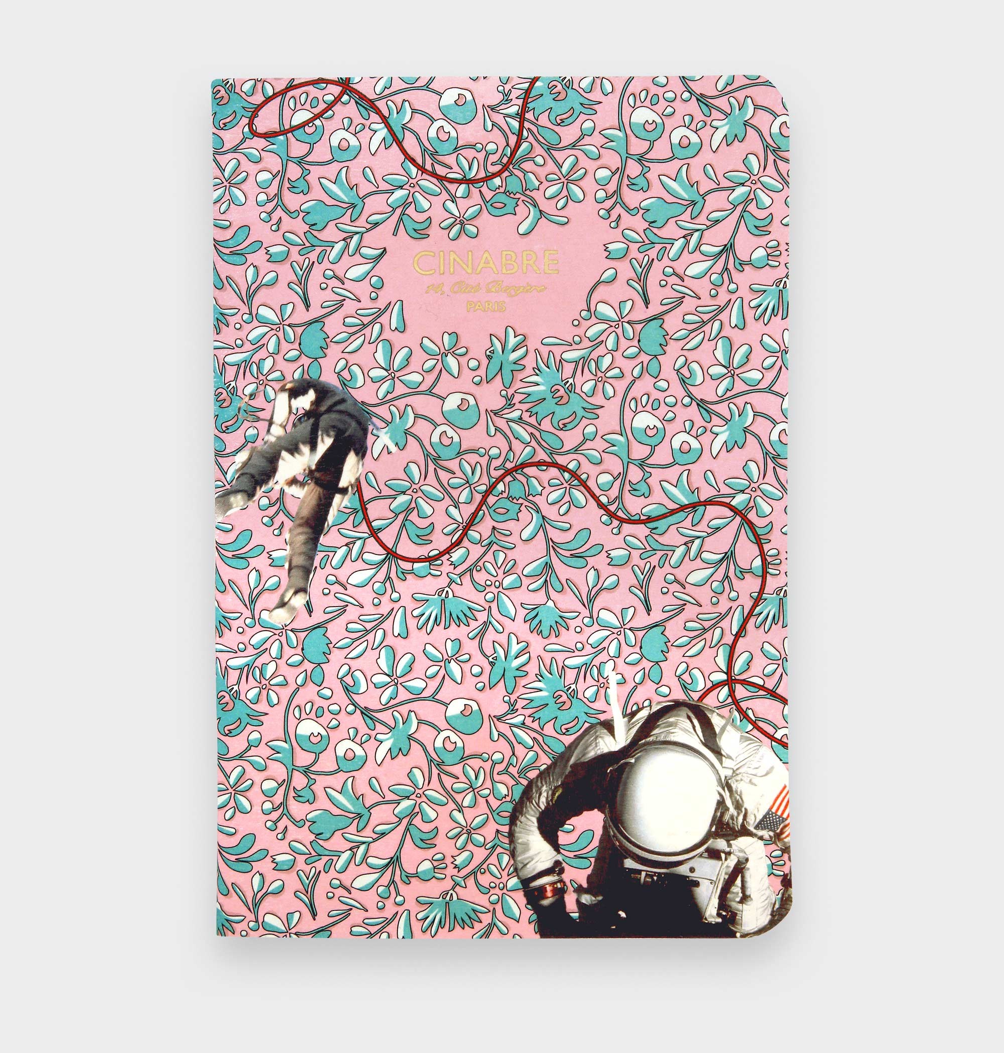 Cahier de Poche Spationaute Rose - Cinabre Paris