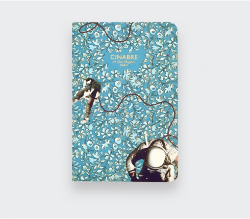 Spationaute Blue Pocket Notebook