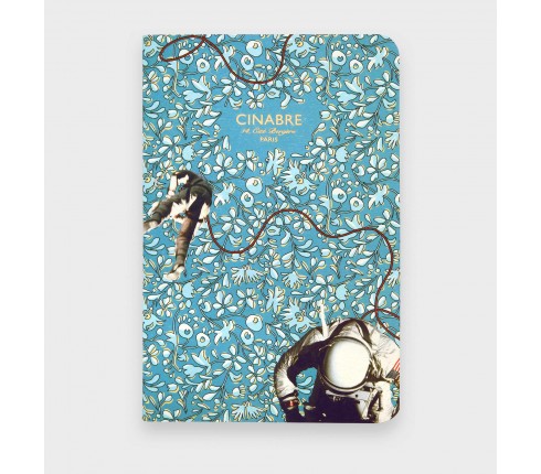 Spationaute Blue Pocket Notebook