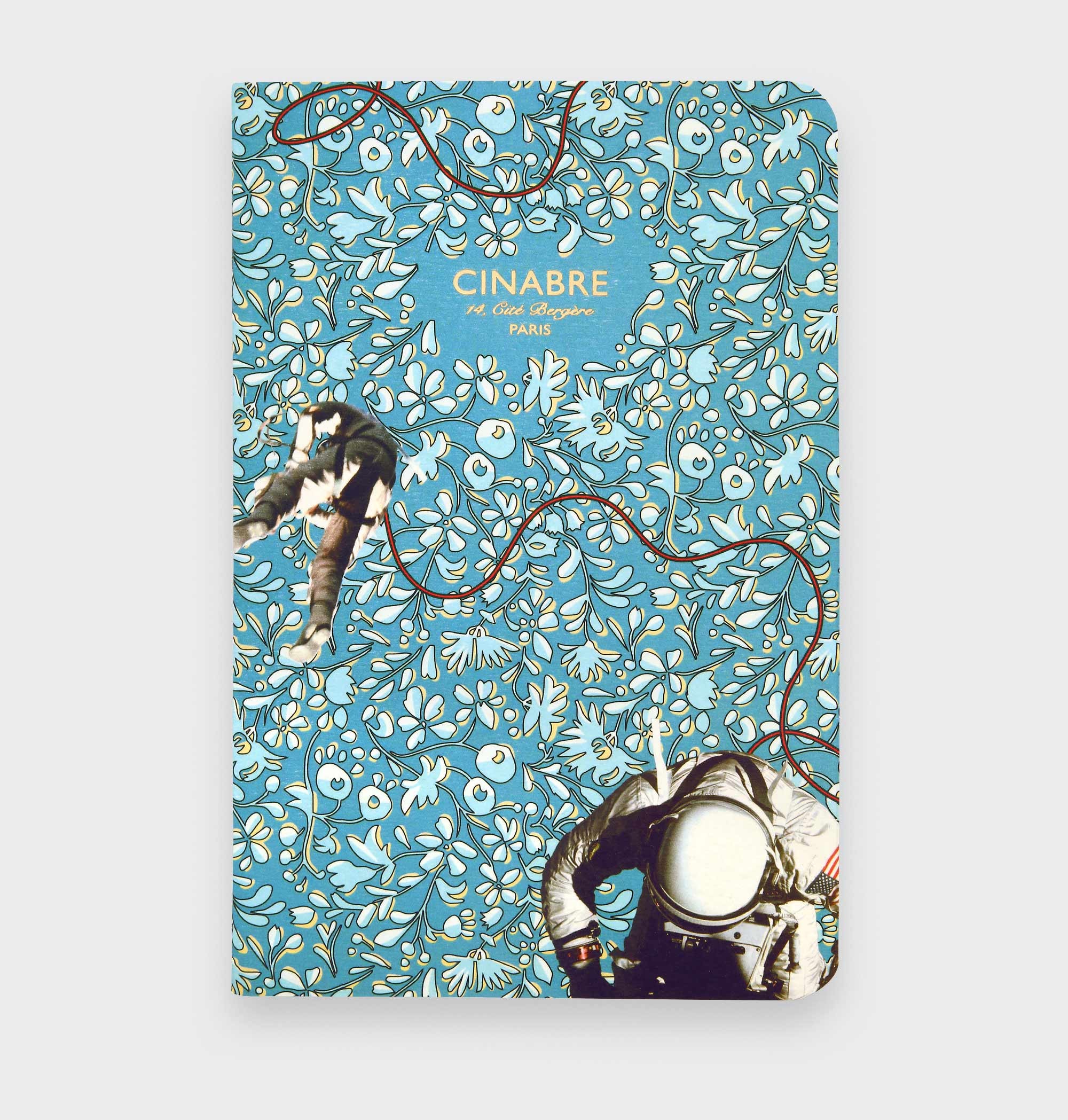 Cahier de Poche Spationaute Bleu - Cinabre Paris