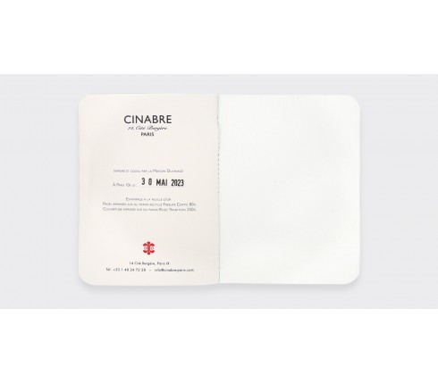 Carnet de Bal Grand Pan Kaki - Cinabre Paris