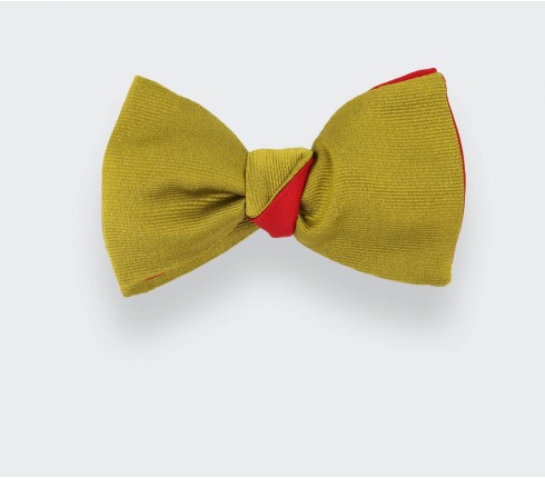 Serge Ligh Olive Green Bow Tie - Cinabre Paris