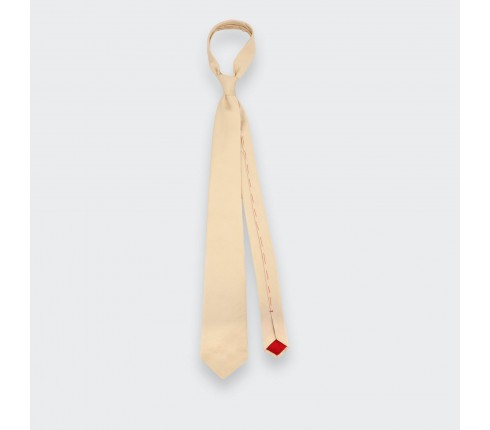 Serge Beige Tie - Cinabre Paris