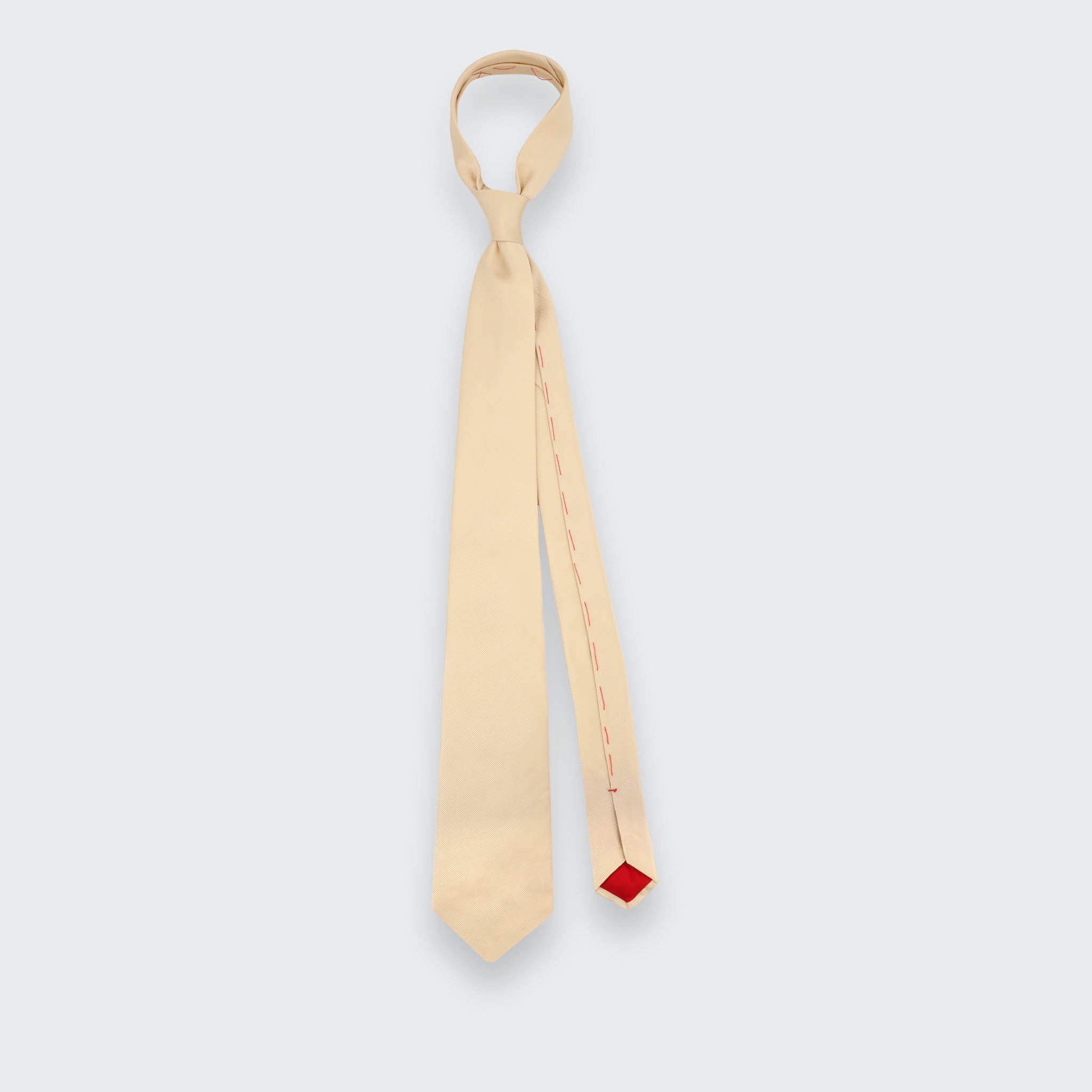 Serge Beige Tie - Cinabre Paris