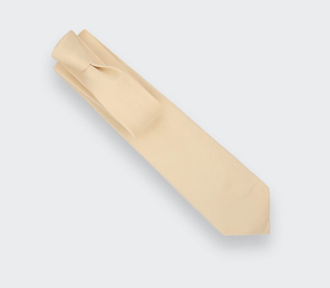 Serge Beige Tie - Cinabre Paris